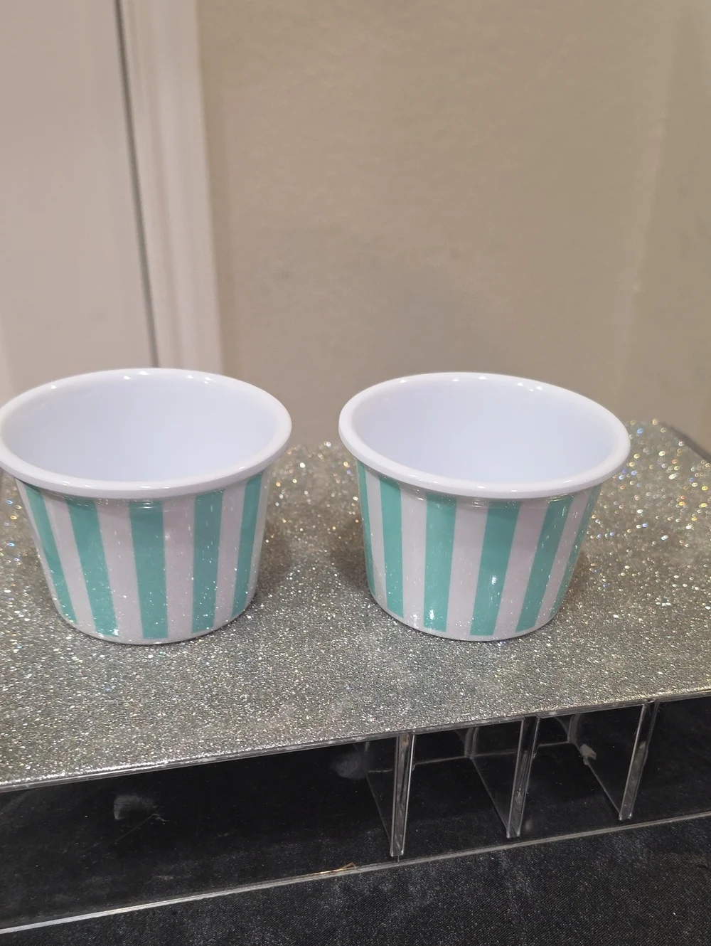 Dolly Parton Butterfly Stripe Dessert Cups